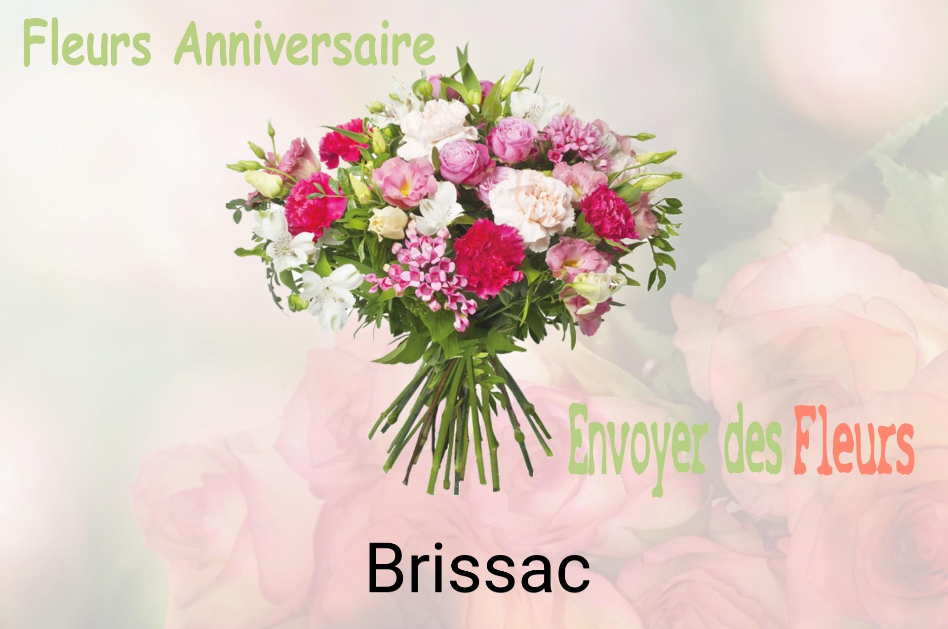 Bouquet de fleurs d’anniversaire livré à Brissac